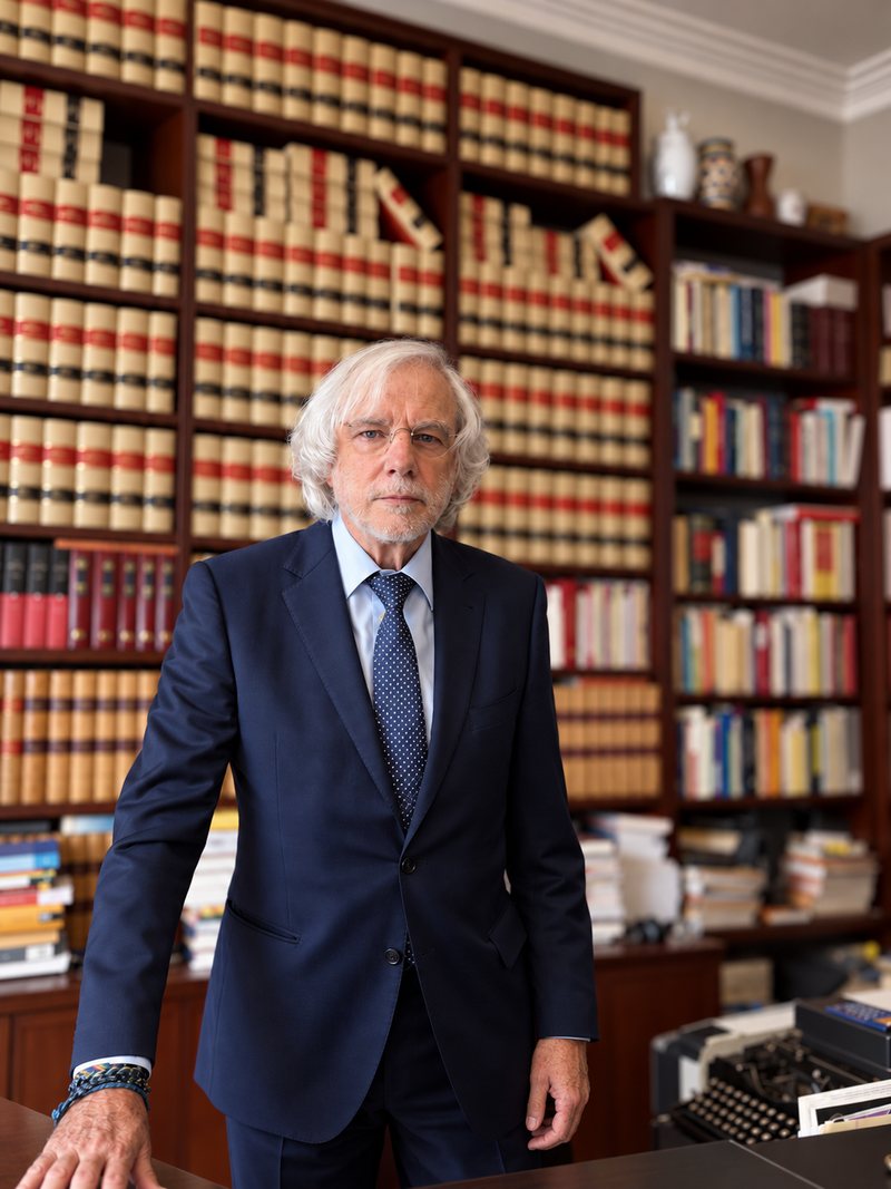 Jaime Sanz de Bremond, abogado penalista, en su despacho de Madrid